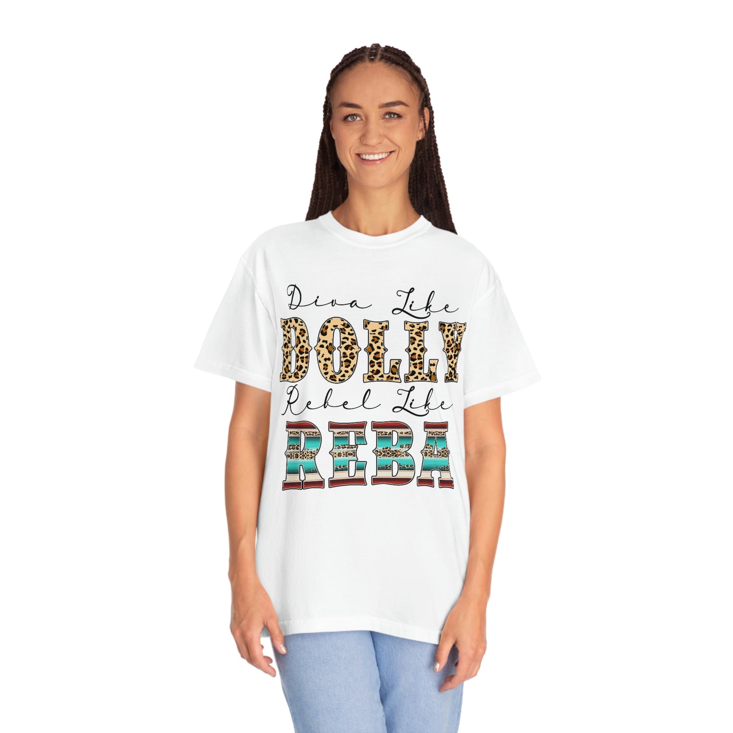 Diva Like Dolly, Rebel Like Reba Country Music Tshirt