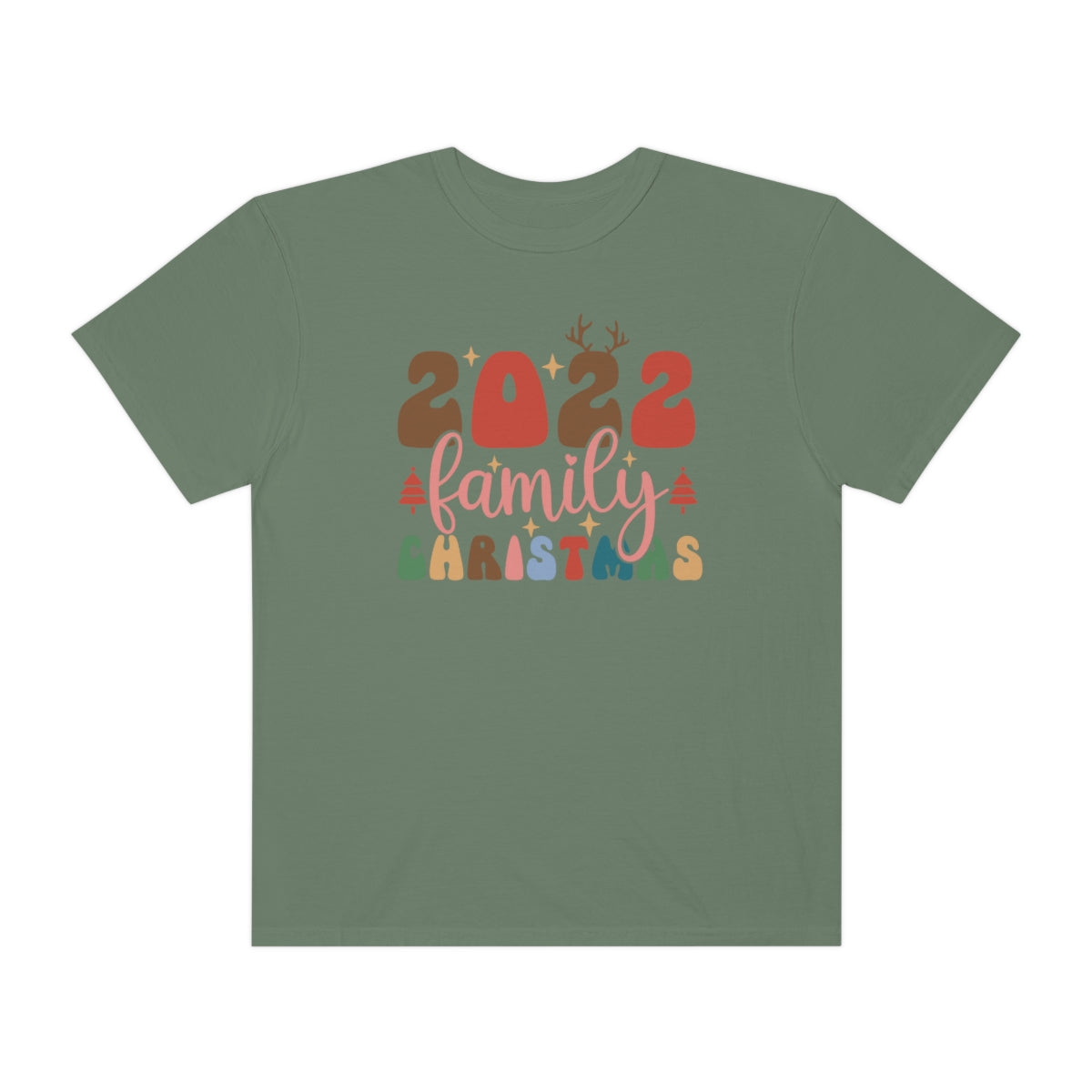 Family Christmas 2022 Reindeer Christmas TShirt