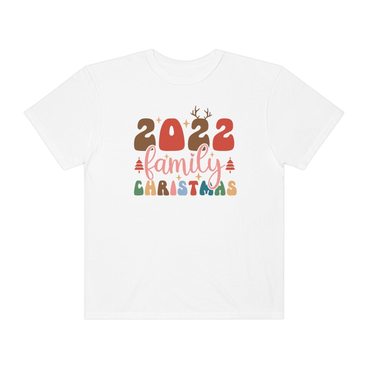 Family Christmas 2022 Reindeer Christmas TShirt