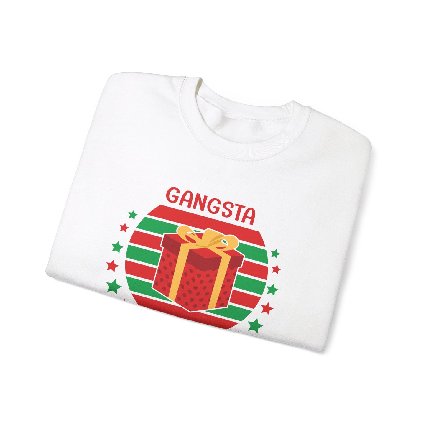 Gangsta Wrapper Cute Funny Christmas Sweatshirt