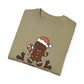 Bite Me Gingerbread Cookie Retro Christmas Tshirt