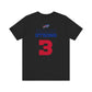 Be Like Three Hamlin Strong Solid #3 Red Buffalo Bills Tshirt