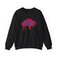 I Was a Buffalo Fan Before it was Cool Retro Red Logo Bills Mafia Football Crewneck Sweatshirt