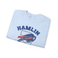 Hamlin Strong #3 Damar Hamlin Buffalo Bills Logo Crewneck Sweatshirt