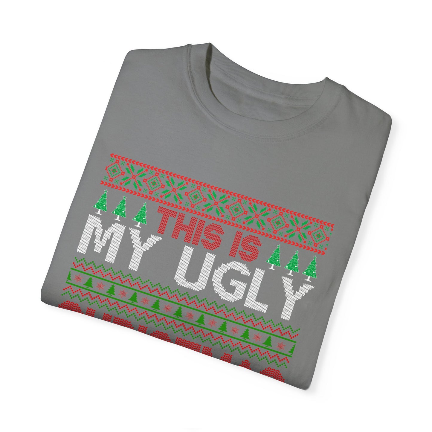 This is my Ugly Christmas Sweater Santa Tshirt