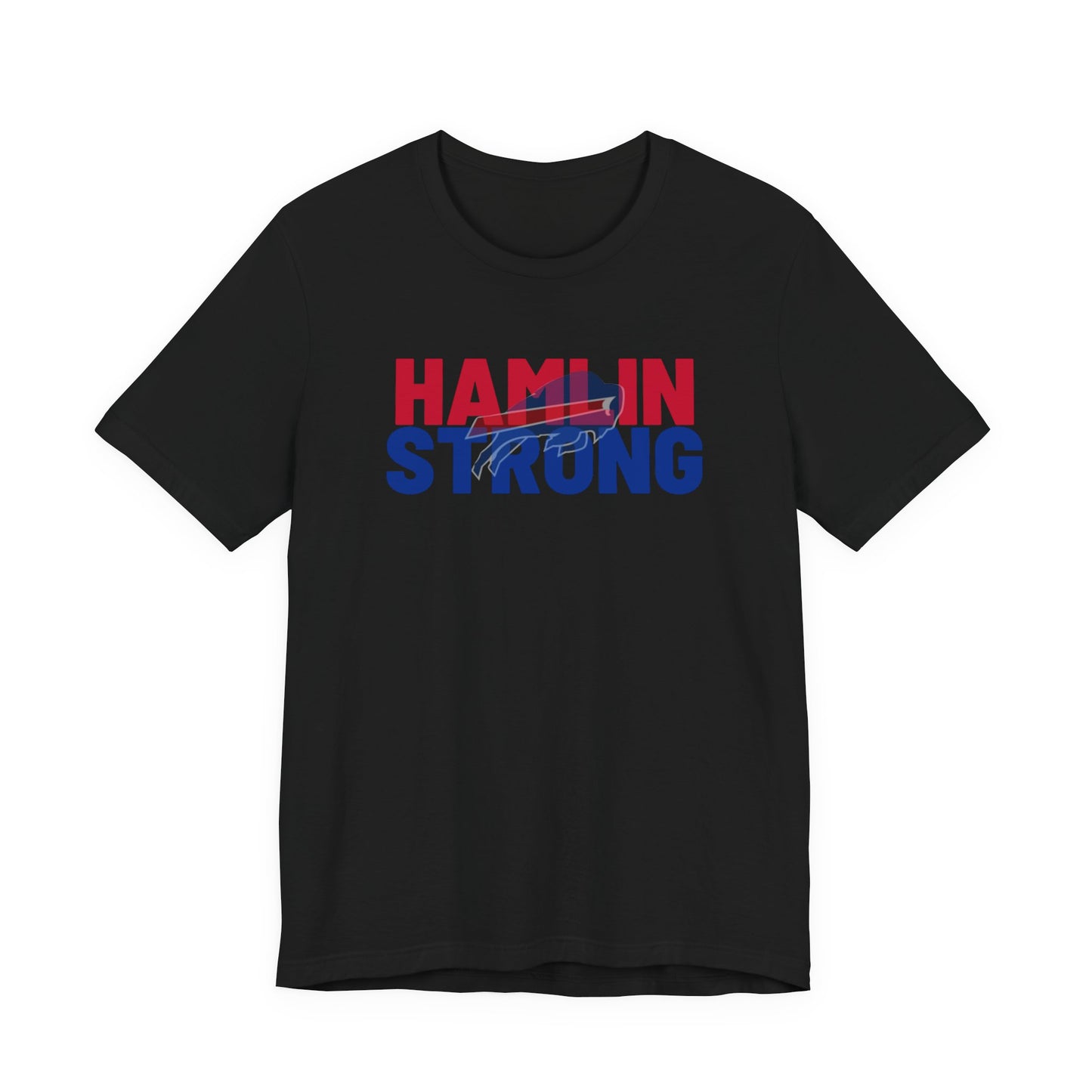 Hamlin Strong Damar Hamlin Buffalo Bills Logo #3 Unisex Jersey Short Sleeve Tee
