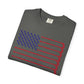 USA Hockey American Flag T-Shirt – Patriotic Ice Hockey Graphic Tee – Team USA Red White Blue Short Sleeve Fan Shirt