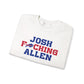 Josh Freaking Allen Bills Mafia #17 Buffalo Bills Football Crewneck Sweatshirt