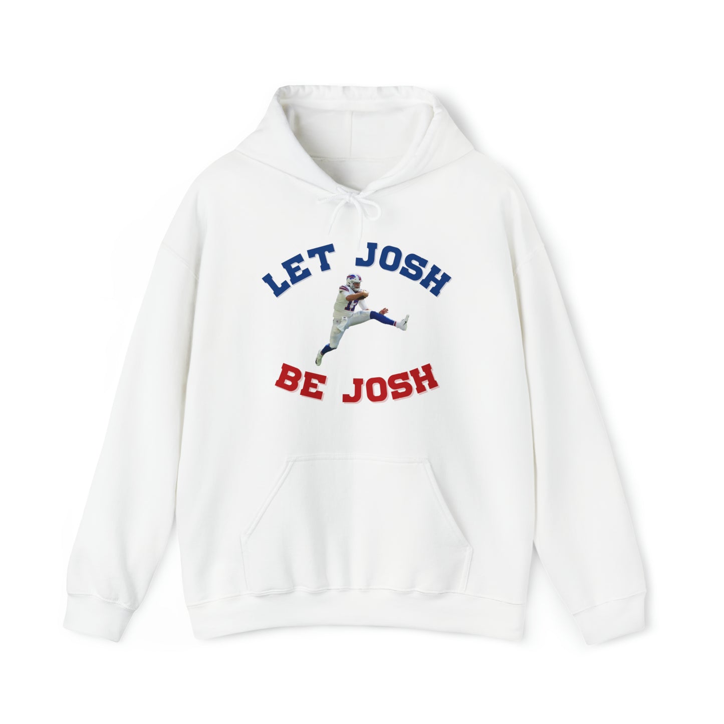 Let Josh Be Josh Hurdling Buffalo Bills Football Bills Mafia Josh Allen 17 Hooded Sweatshirt