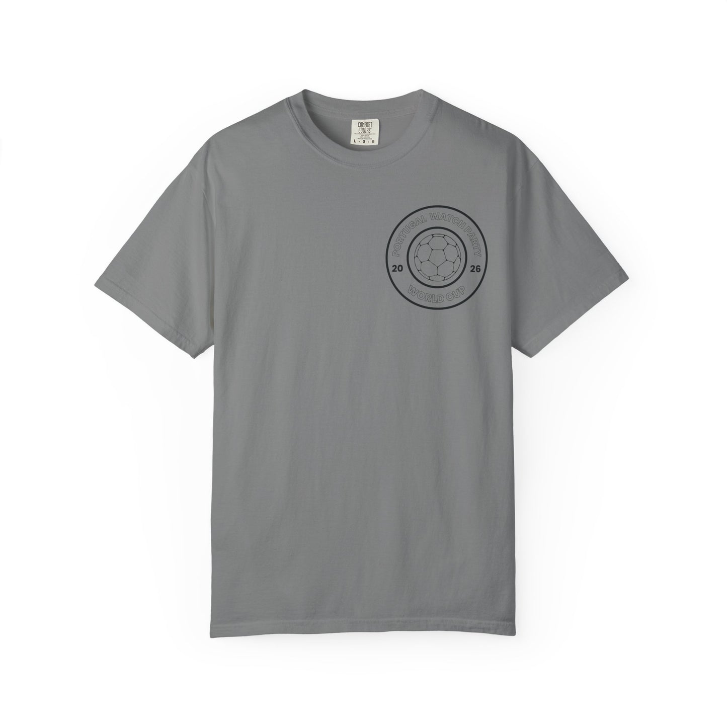Portugal World Cup 2026 Watch Party T-Shirt | Soccer Fan Tee | Unisex (chest patch style)