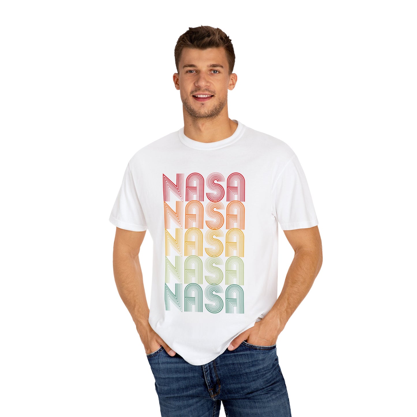 NASA Tshirt Vintage Style Tshirt Cool