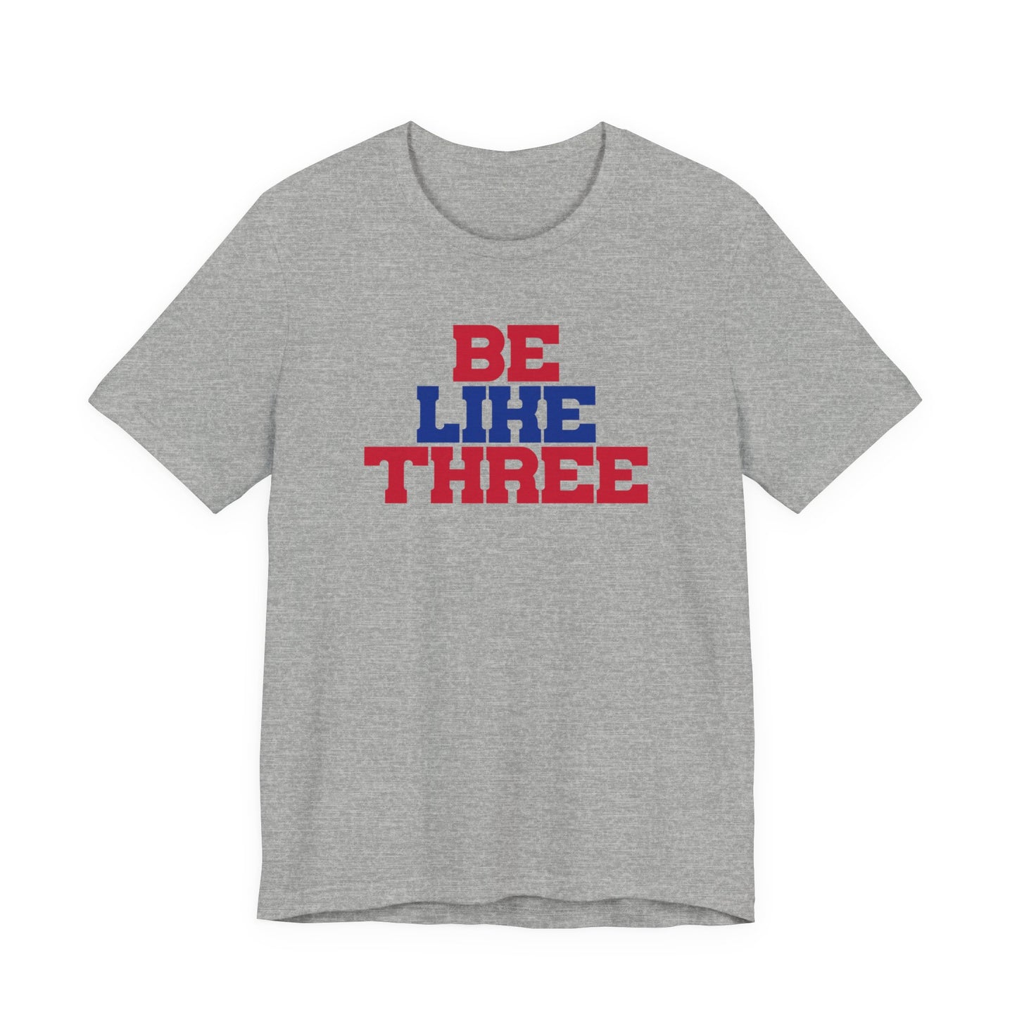 Be Like Three Hamlin Strong Solid #3 Red Buffalo Bills Tshirt