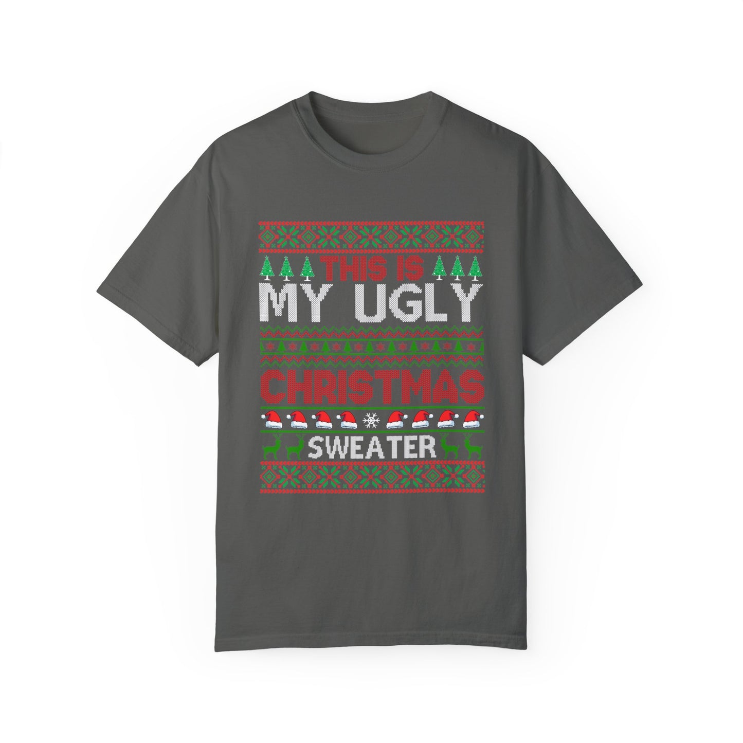 This is my Ugly Christmas Sweater Santa Tshirt