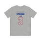 Hamlin Strong Damar Hamlin Buffalo Bills Logo #3 Unisex Jersey Short Sleeve Tee