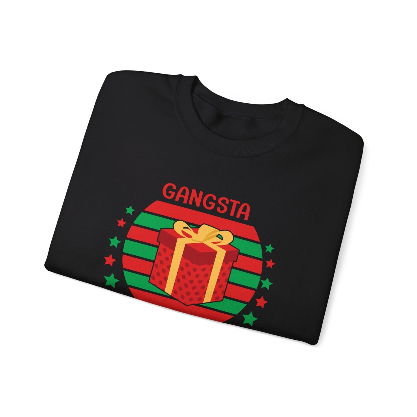 Gangsta Wrapper Cute Funny Christmas Sweatshirt