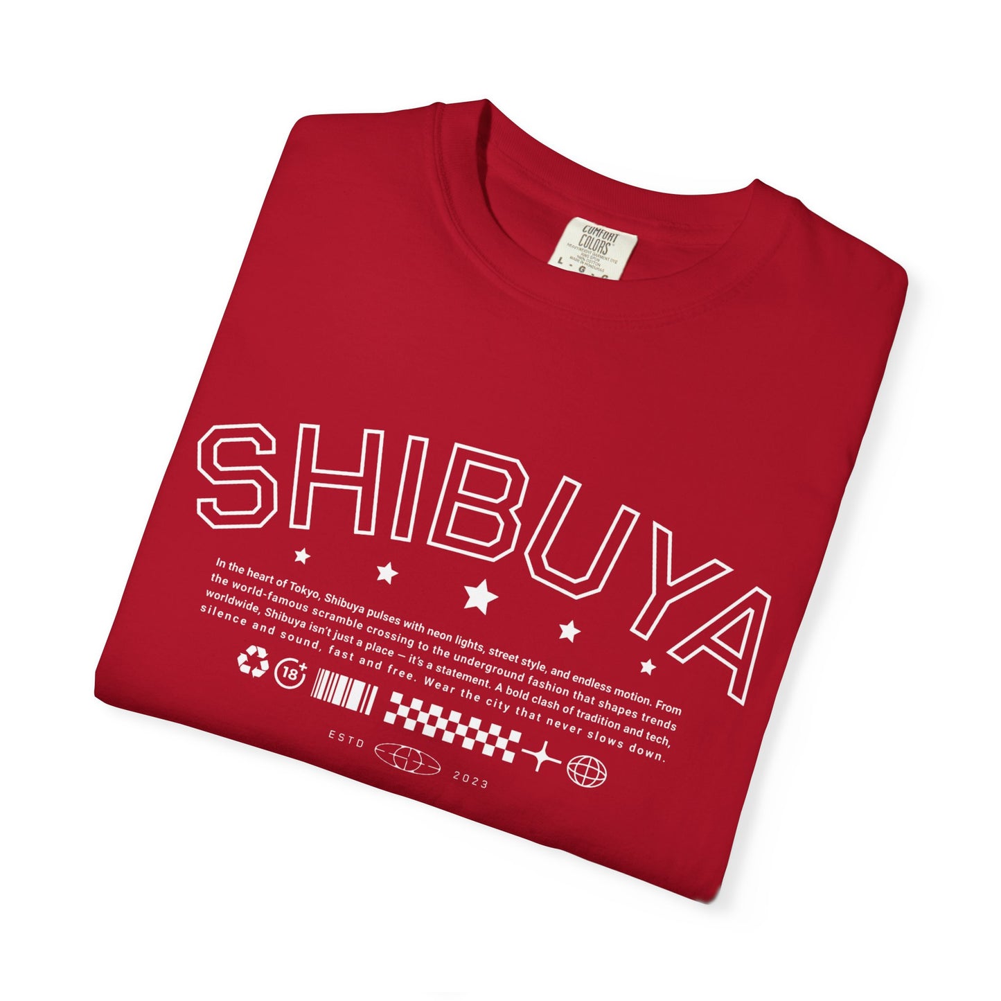 Harajuku Shibuya Tokyo Japan Graphic T-Shirt – Japanese Streetwear Short Sleeve Tee – Anime Aesthetic Urban Fashion Top