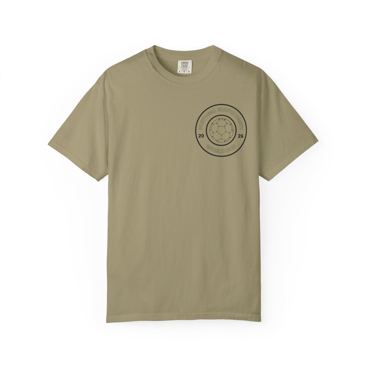 Portugal World Cup 2026 Watch Party T-Shirt | Soccer Fan Tee | Unisex (chest patch style)