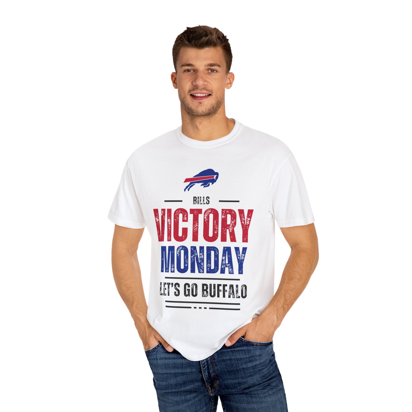 Bills Victory Monday Shout 2 Sided T-shirt Unisex Tee Bills Mafia T Shirt