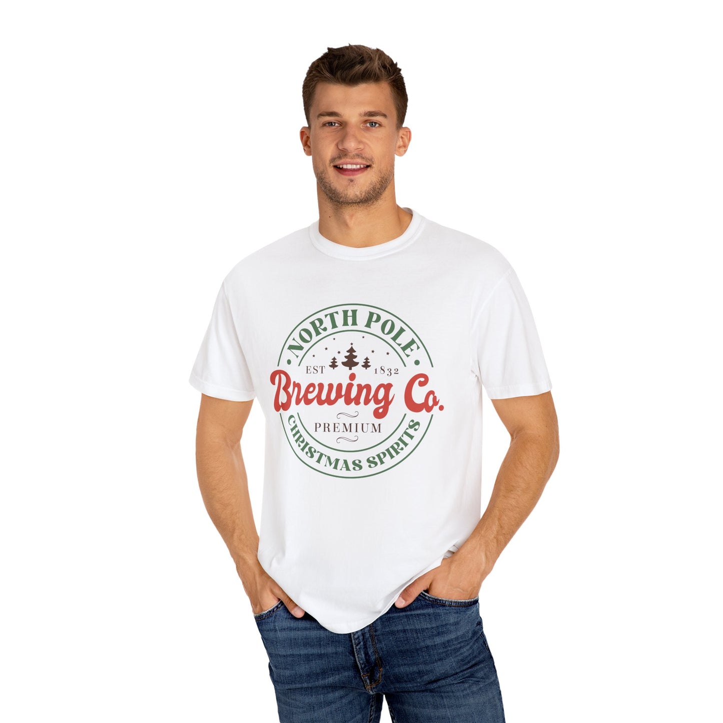 North Pole Brewing Co. Christmas Spirits Retro TeeShirt
