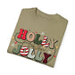 Holly Jolly Vibes with Lights Christmas Tshirt