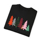 Merry & Bright Christmas Tree Tshirt