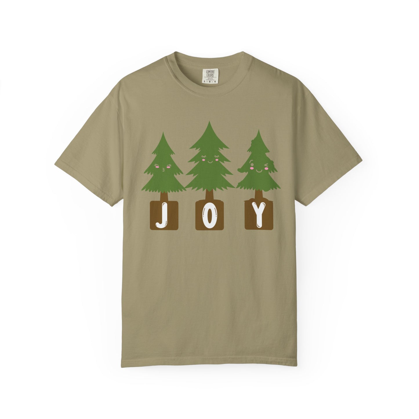 Joy Christmas Trees Cute Christmas Tshirt