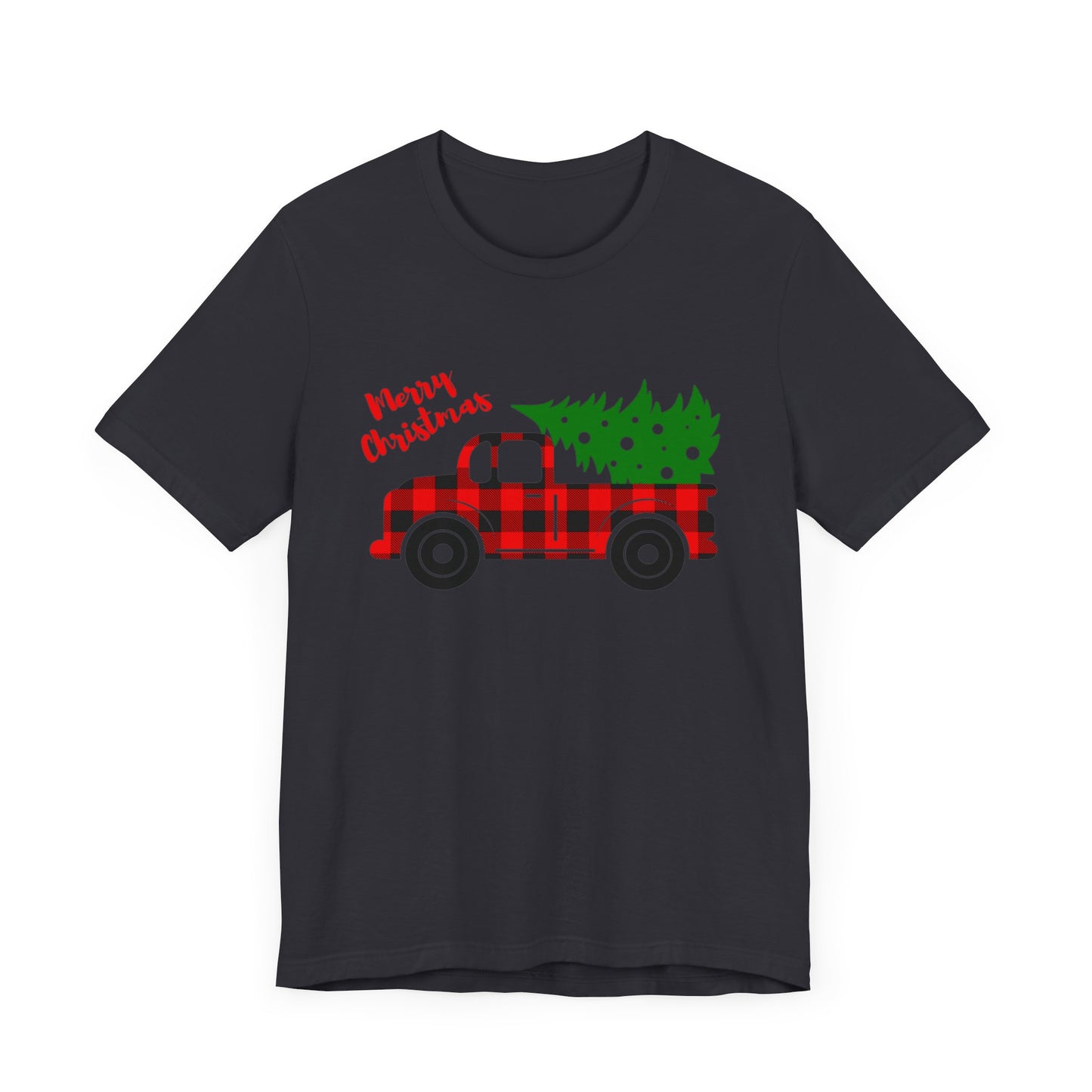 Merry Christmas Truck Retro Tshirt