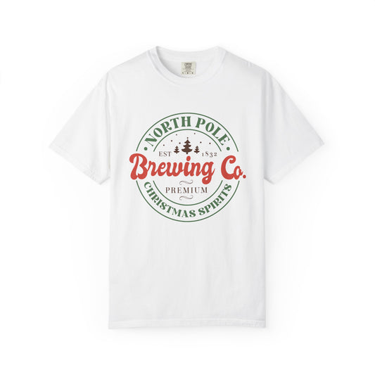 North Pole Brewing Co. Christmas Spirits Retro TeeShirt