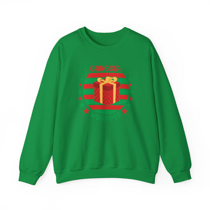 Gangsta Wrapper Cute Funny Christmas Sweatshirt