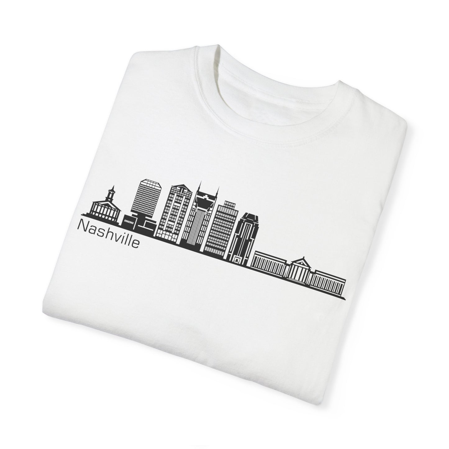 Simple Nashville Minimalist Skyline Tshirt