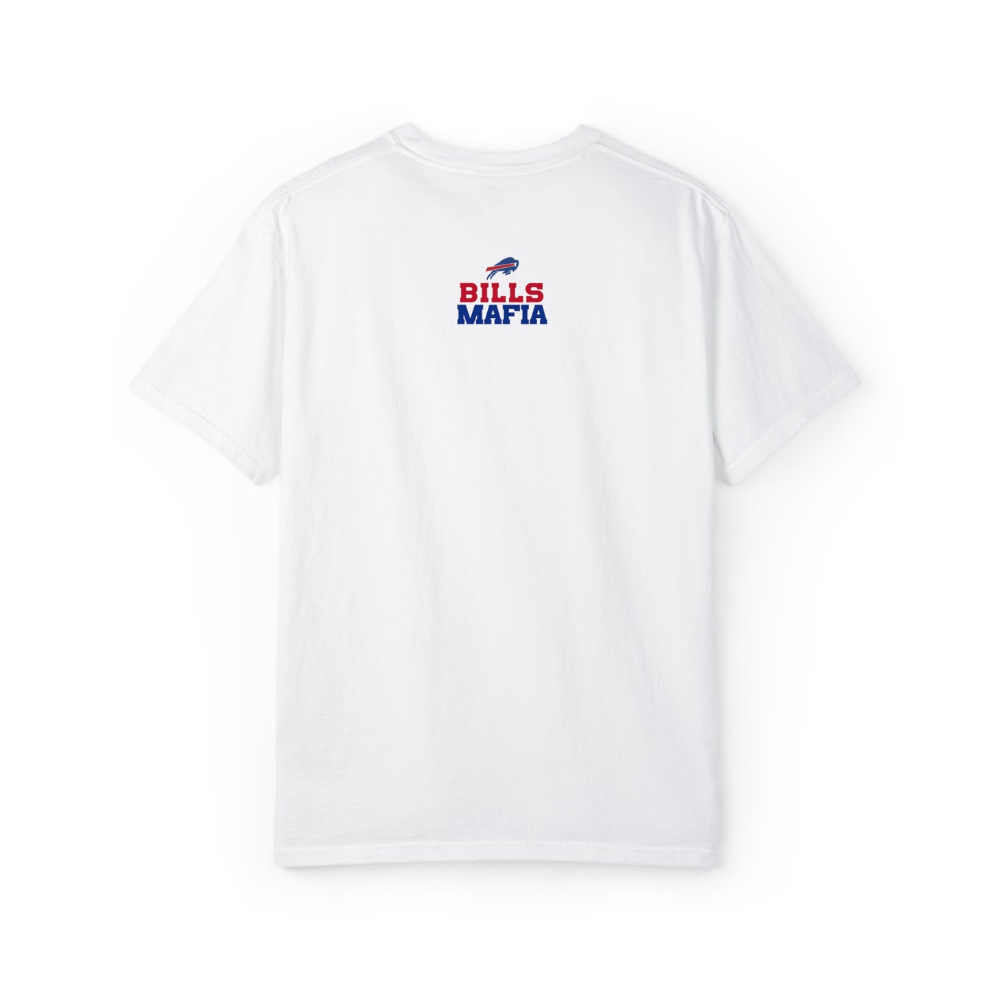 Let Josh Be Josh/Bills Mafia Logo Two Sided Tshirt Bills Mafia Cool Font Buffalo Bills Josh Allen 17 Football Tshirt