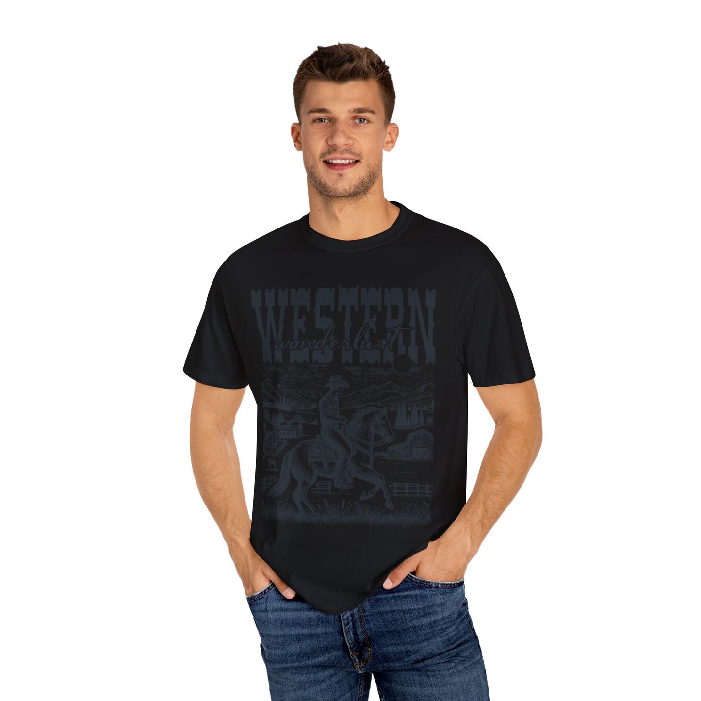 Tshirt Cowboys Cowboy Vintage Style Tshirt Western Cool