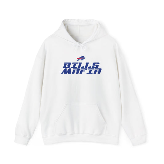 Buffalo Bills Football Bills Mafia NFL Redzone Font Hooded Sweatshirt