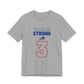 Hamlin Strong Damar Hamlin Buffalo Bills Logo #3 Unisex Jersey Short Sleeve Tee