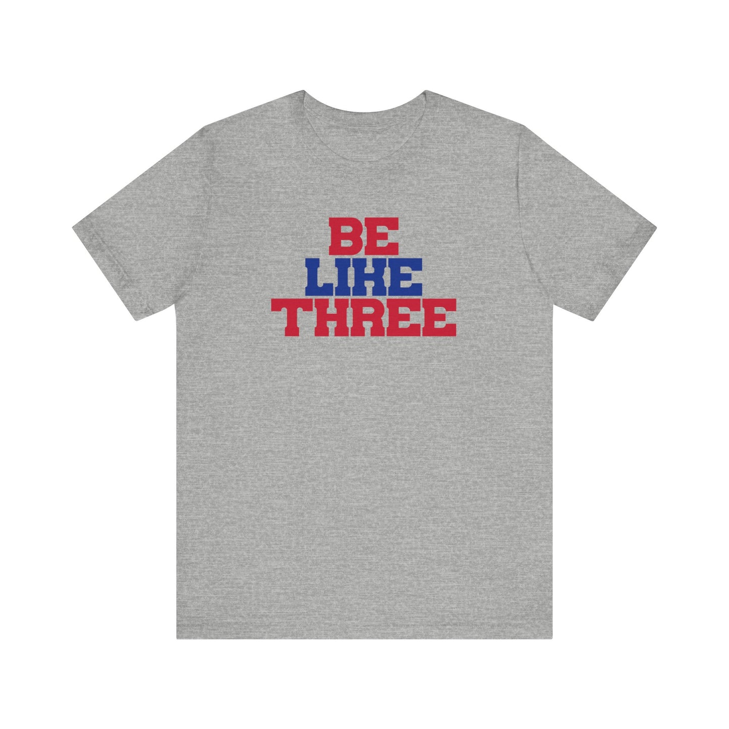 Be Like Three Hamlin Strong Solid #3 Red Buffalo Bills Tshirt