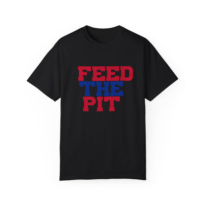 Feed the Pit/Bills Mafia Logo Two Sided Tshirt Bills Mafia Cool Buffalo Bills Feed the Pit Viral Football Tshirt