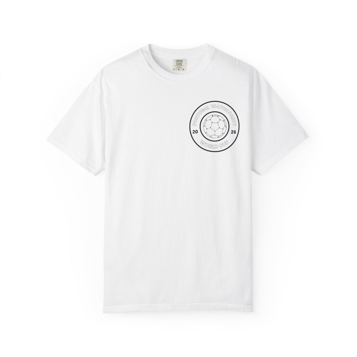 Portugal World Cup 2026 Watch Party T-Shirt | Soccer Fan Tee | Unisex (chest patch style)