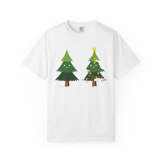 Christmas Trees Cursing Funny Xmas TeeShirt