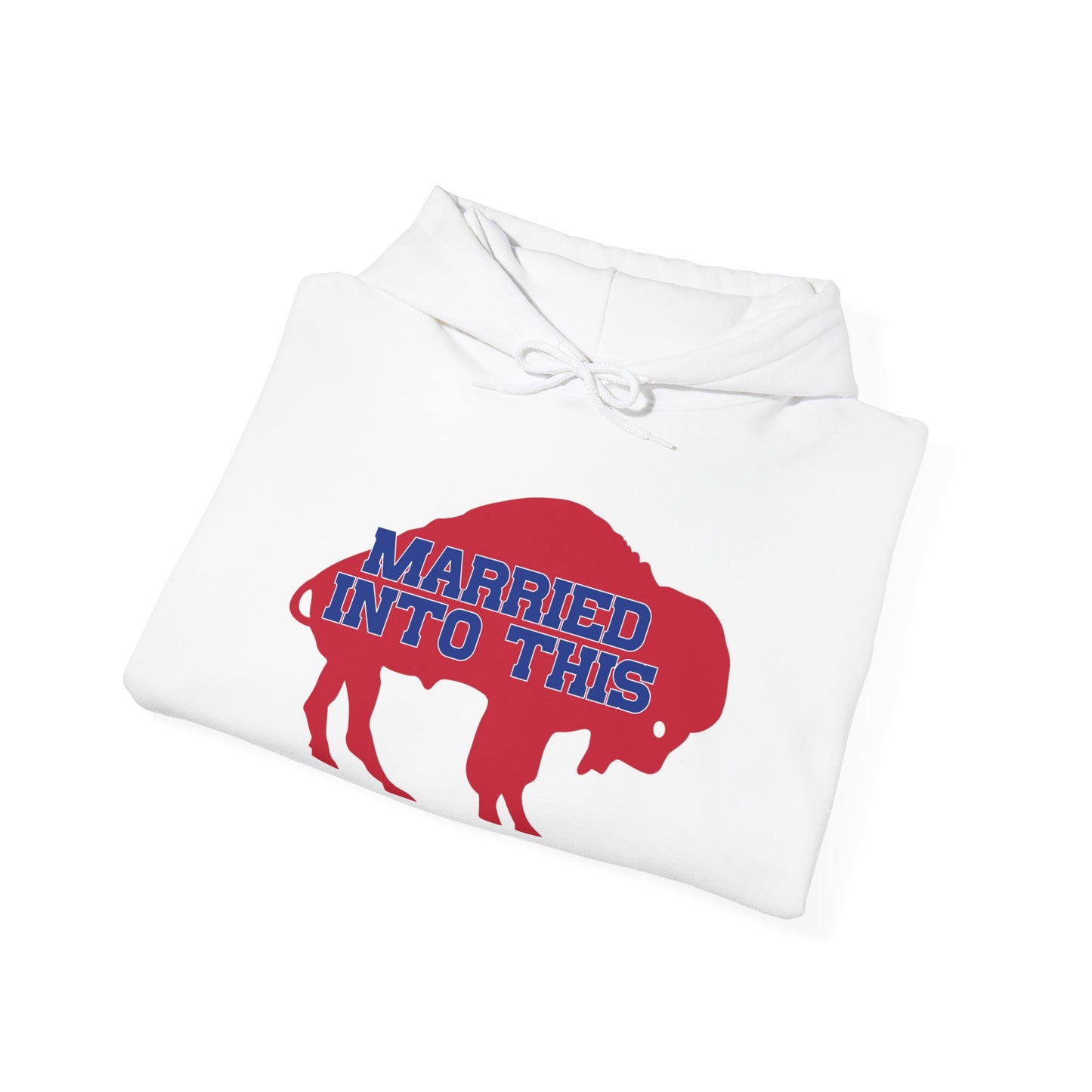 Married Into This Bills Mafia Buffalo Bills Football Hooded Sweatshirt