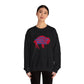 I Was a Buffalo Fan Before it was Cool Retro Red Logo Bills Mafia Football Crewneck Sweatshirt