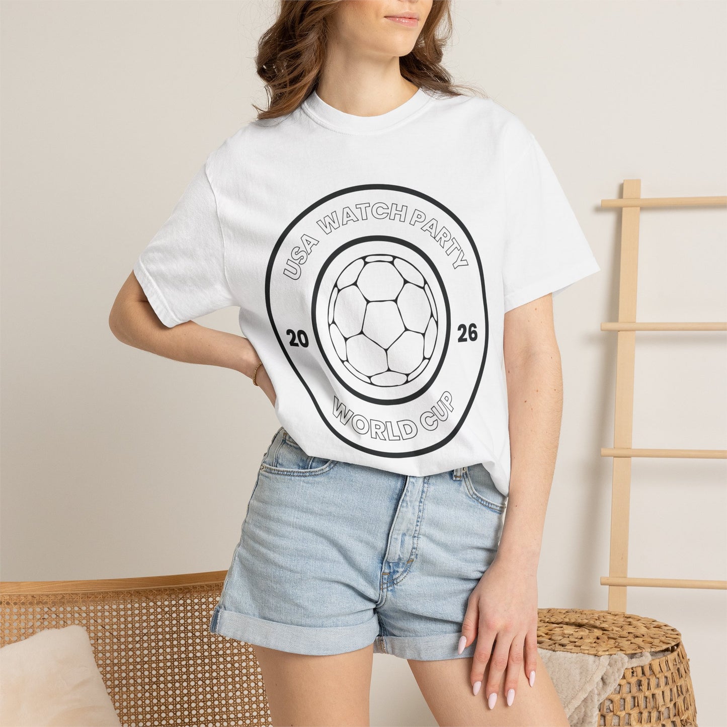 USA American National Soccer Team World Cup 2026 Watch Party T-Shirt | Soccer Fan Tee | Unisex