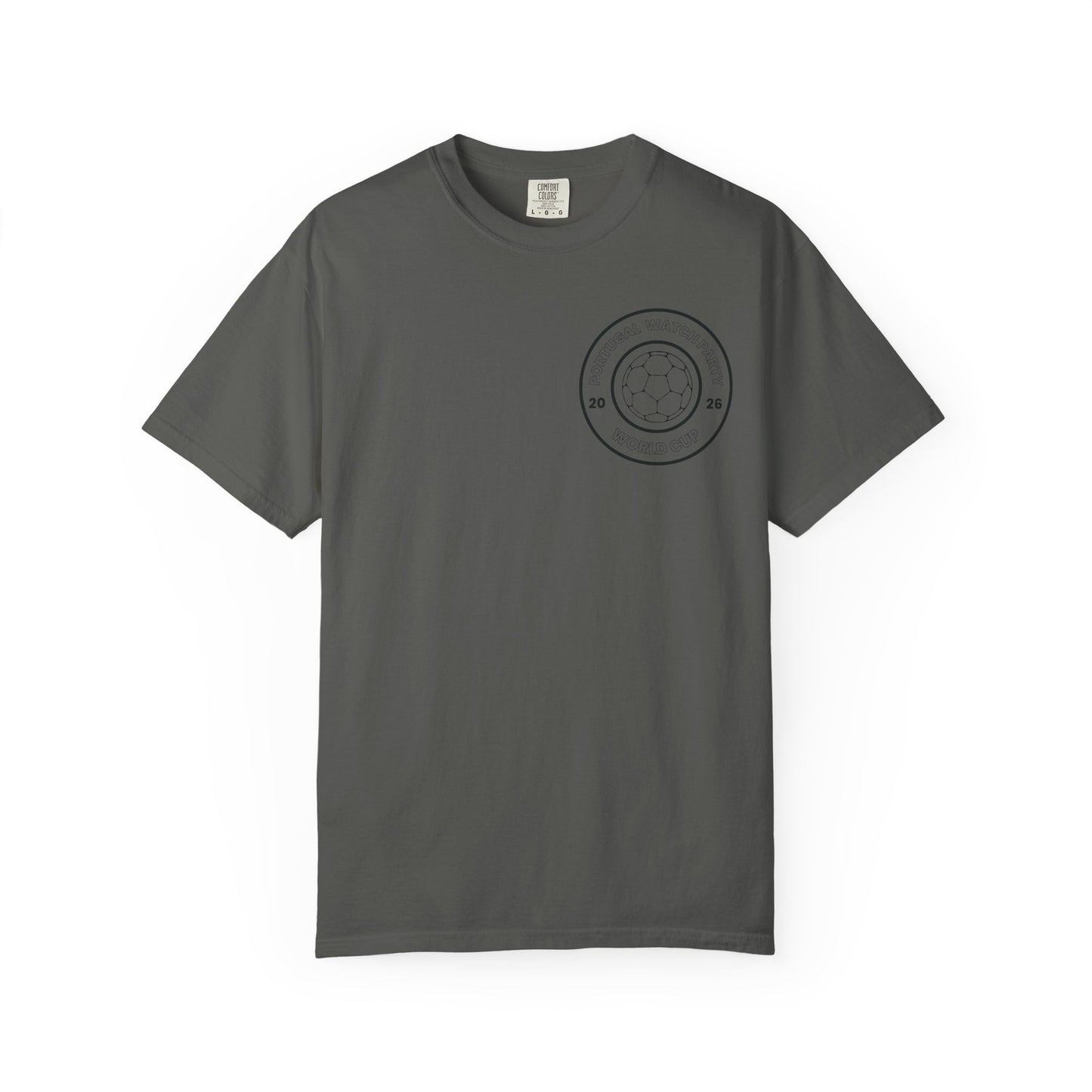 Portugal World Cup 2026 Watch Party T-Shirt | Soccer Fan Tee | Unisex (chest patch style)