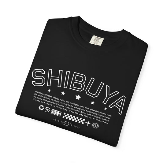 Harajuku Shibuya Tokyo Japan Graphic T-Shirt – Japanese Streetwear Short Sleeve Tee – Anime Aesthetic Urban Fashion Top