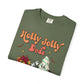 Holly Jolly Dude Retro Christmas Tshirt