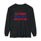 Buffalo Bills Victory Monday Where Else Would You Rather Be Unisex L Sleeve T