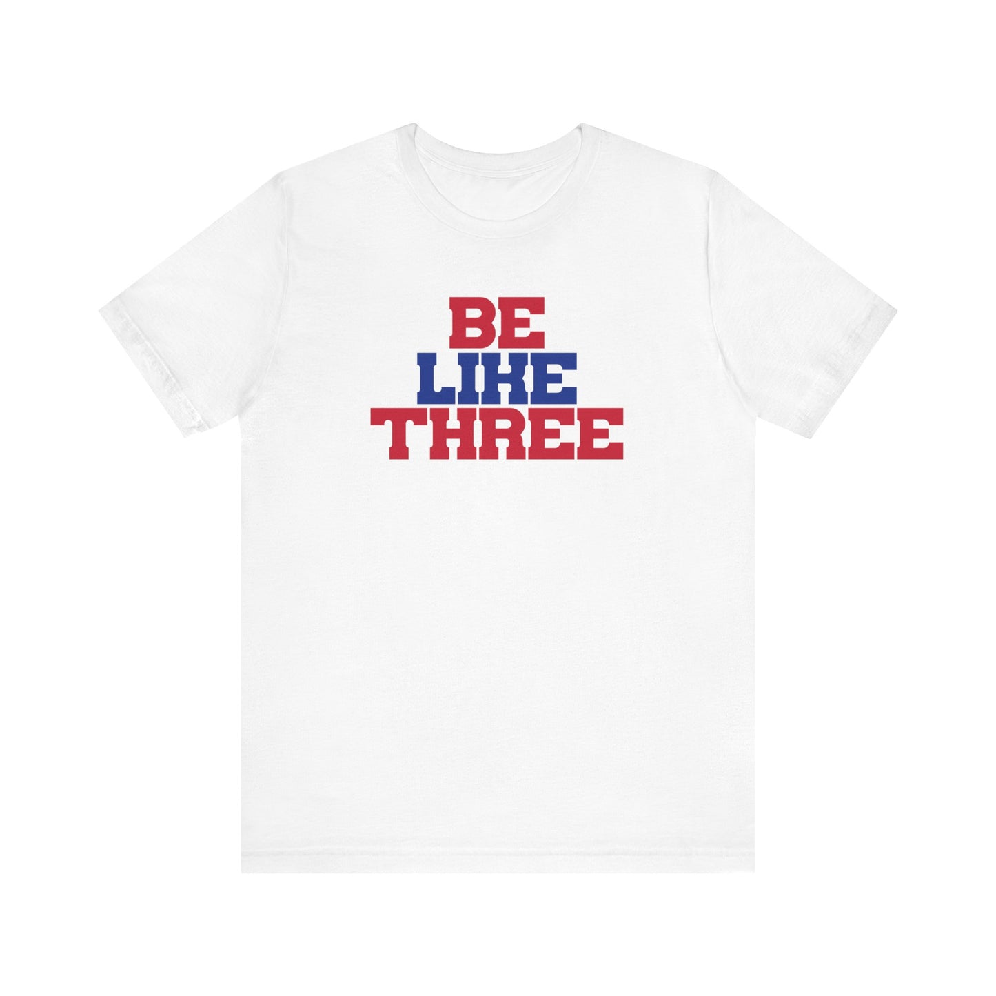 Be Like Three Hamlin Strong Solid #3 Red Buffalo Bills Tshirt