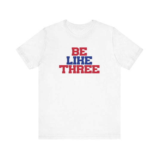 Be Like Three Hamlin Strong Solid #3 Red Buffalo Bills Tshirt