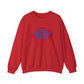 I Was a Buffalo Fan Before it was Cool Retro Red Logo Bills Mafia Football Crewneck Sweatshirt