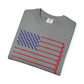 USA Hockey American Flag T-Shirt – Patriotic Ice Hockey Graphic Tee – Team USA Red White Blue Short Sleeve Fan Shirt