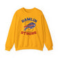 Hamlin Strong #3 Damar Hamlin Buffalo Bills Logo Crewneck Sweatshirt